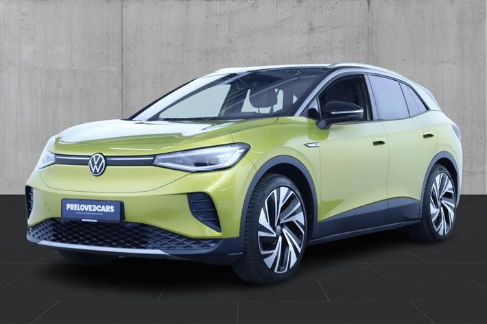 Gul VW ID.4 fra 2021