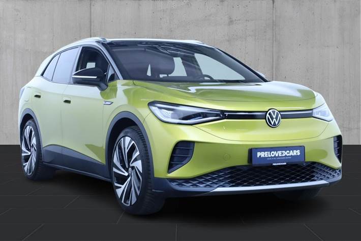 Gul VW ID.4 fra 2021