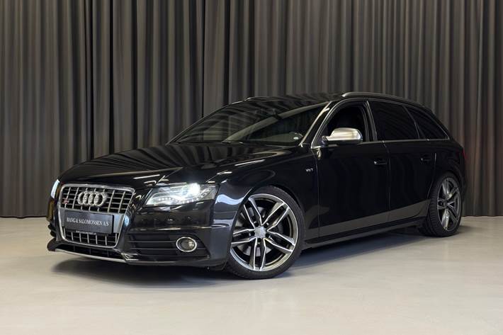 Sort Audi S4 fra 2010