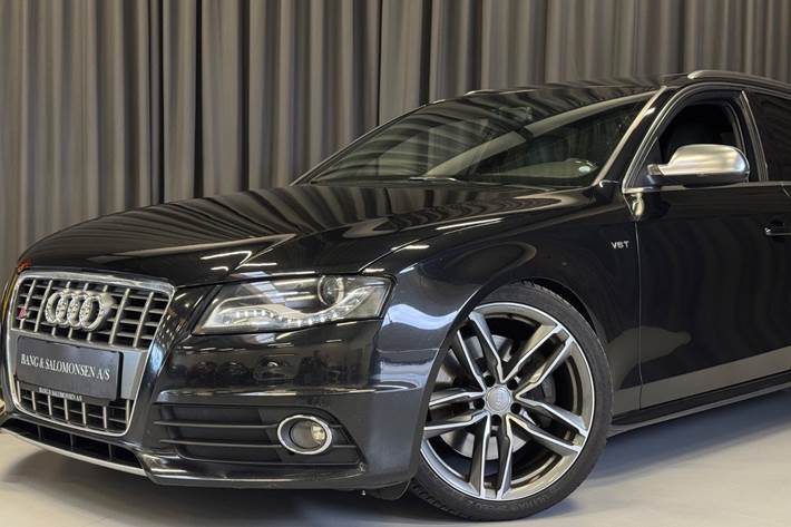 Sort Audi S4 fra 2010