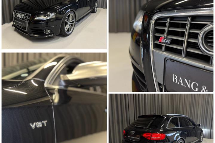 Sort Audi S4 fra 2010