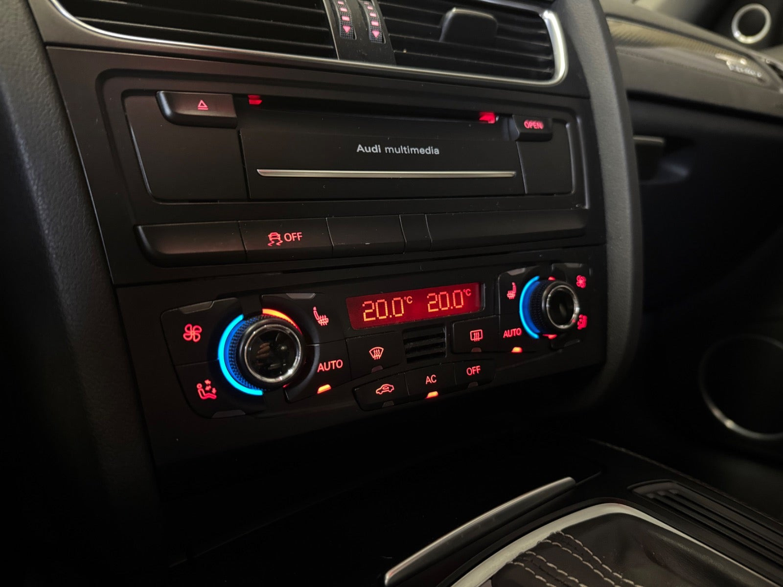 Sort Audi S4 fra 2010