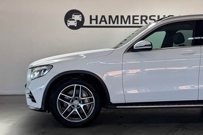 Hvid Mercedes GLC220 d fra 2016