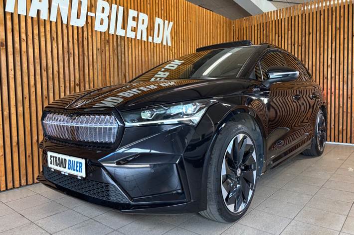 Sort Skoda Enyaq fra 2022