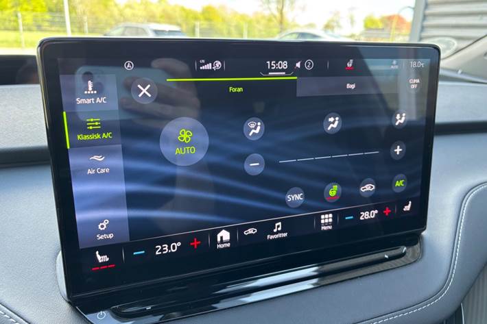 Sort Skoda Enyaq fra 2022