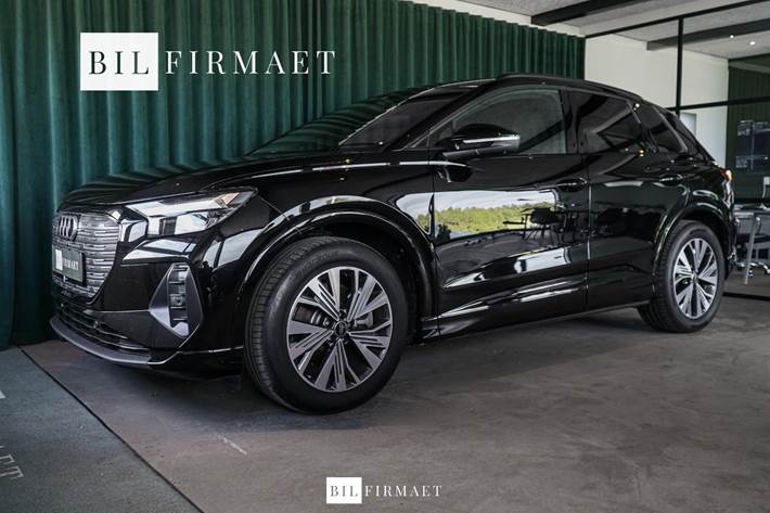 Sort Audi Q4 e-tron fra 2024
