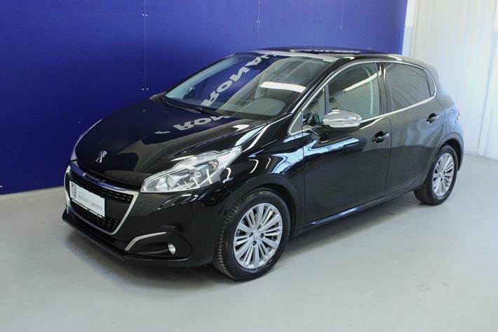 Sort Peugeot 208 fra 2019
