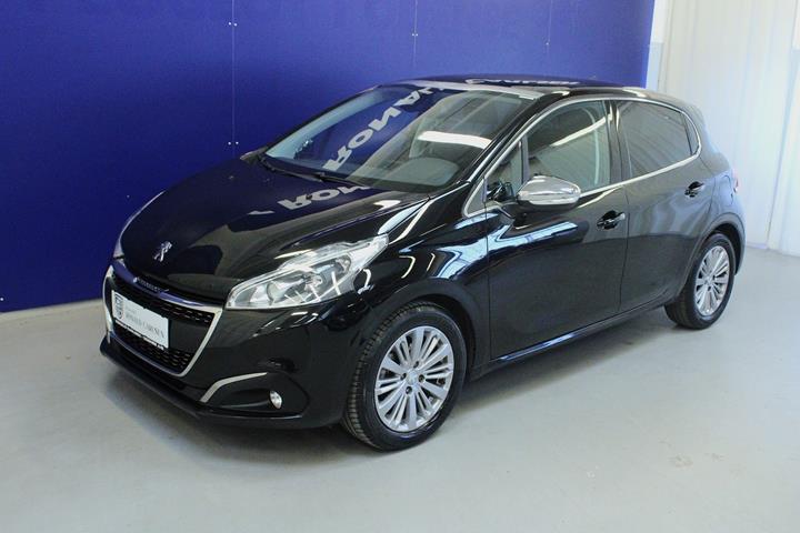 Sort Peugeot 208 fra 2019
