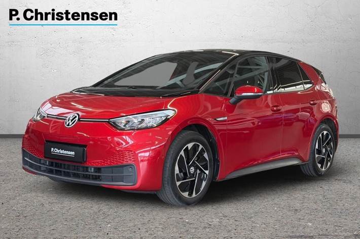 Rød VW ID.3 fra 2022