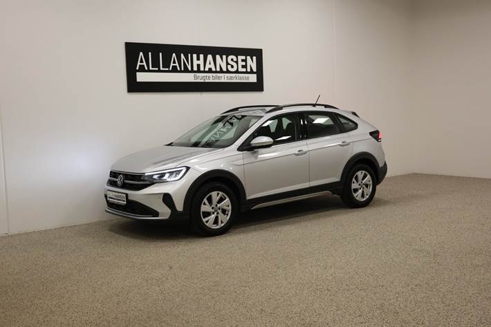 Sølv VW Taigo fra 2022