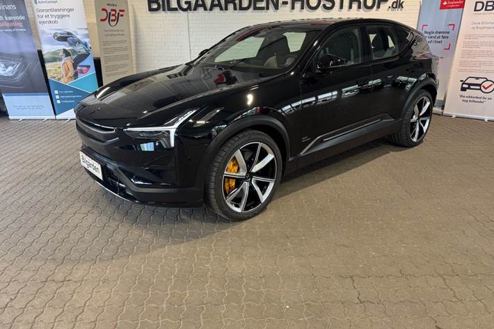 Sort Polestar 3 fra 2024 set udefra