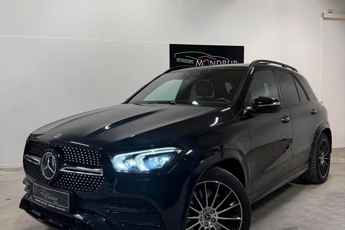 Grøn Mercedes GLE350 de fra 2022