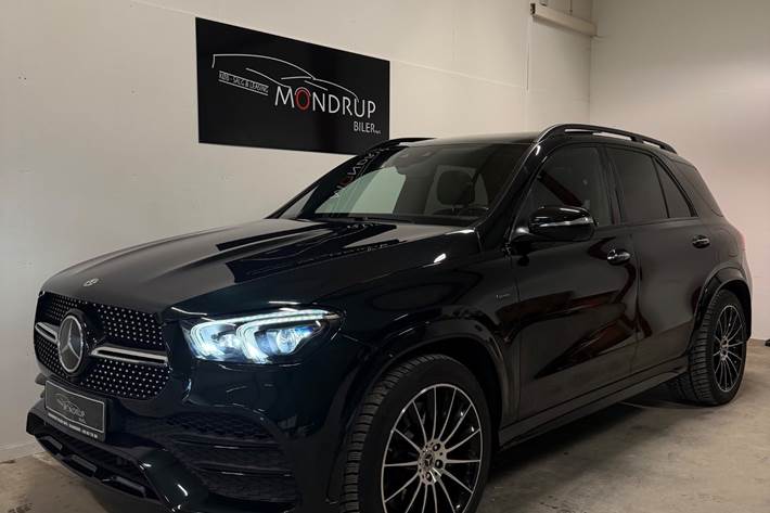 Grøn Mercedes GLE350 de fra 2022