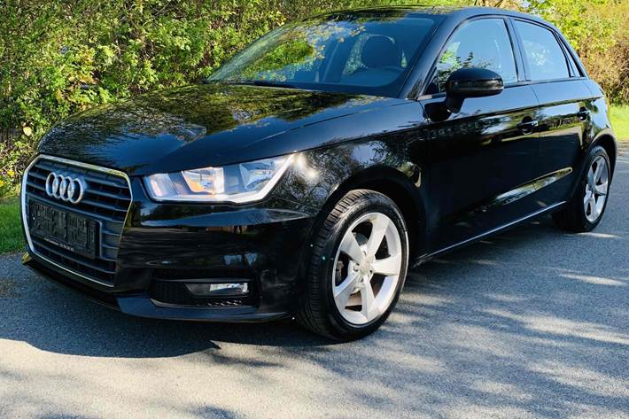 Sort Audi A1 fra 2018