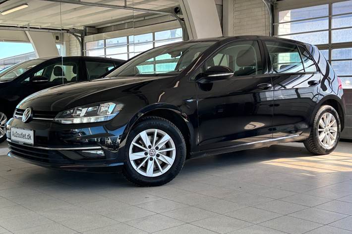 Sort VW Golf VII fra 2018