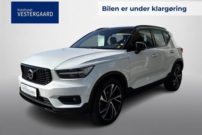 Hvid Volvo XC40 fra 2018