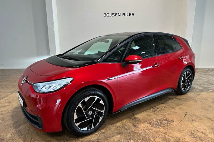 Rød VW ID.3 fra 2023