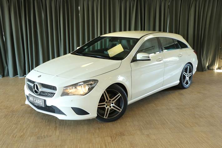 Grøn Mercedes CLA200 d fra 2016