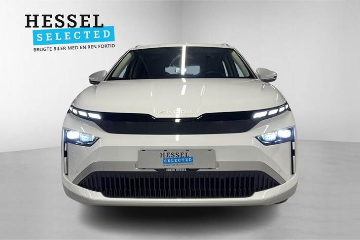 Hvid Skoda Enyaq fra 2026