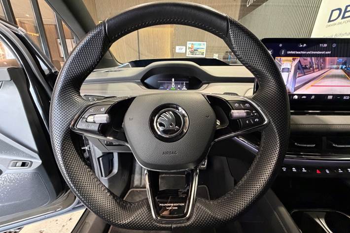 Sort Skoda Enyaq fra 2022