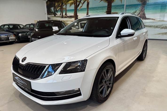 Hvid Skoda Octavia fra 2018