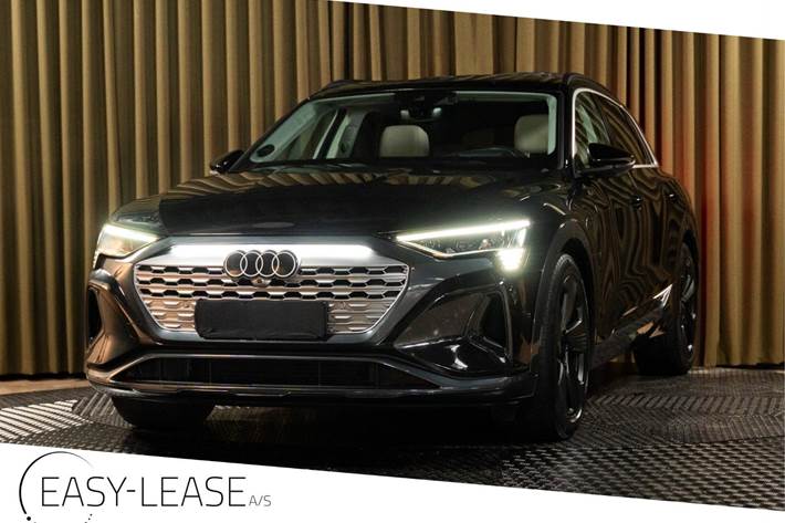 Sort Audi Q8 e-tron fra 2024