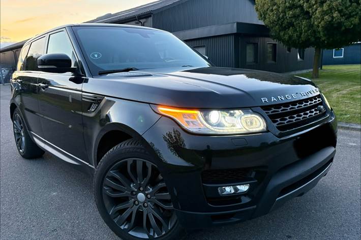 Sort Land Rover Range Rover sport fra 2017