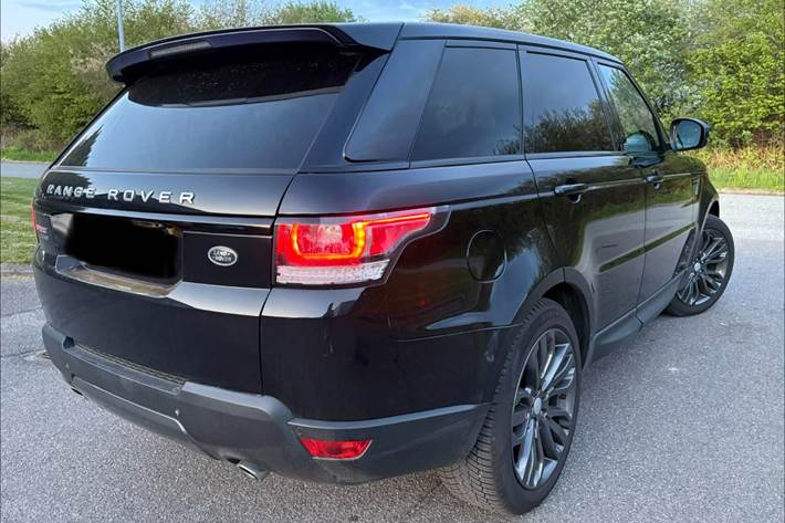 Sort Land Rover Range Rover sport fra 2017
