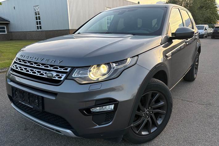 Sort Land Rover Discovery Sport fra 2016