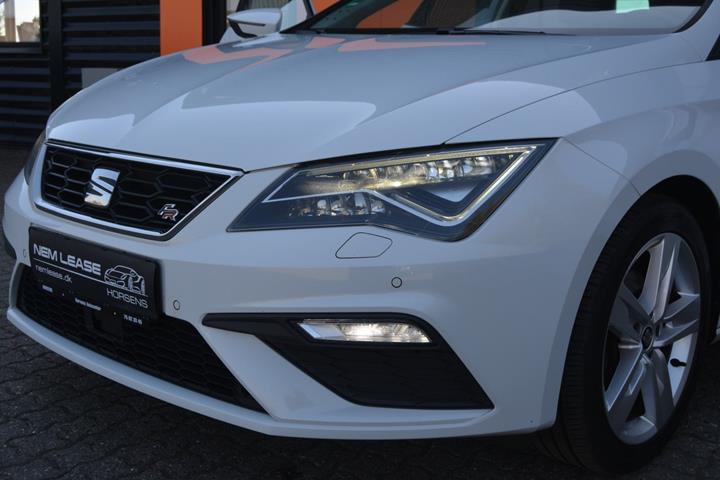 Hvid Seat Leon fra 2019