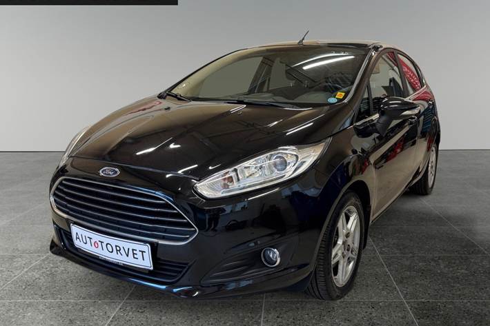 Sort Ford Fiesta fra 2014