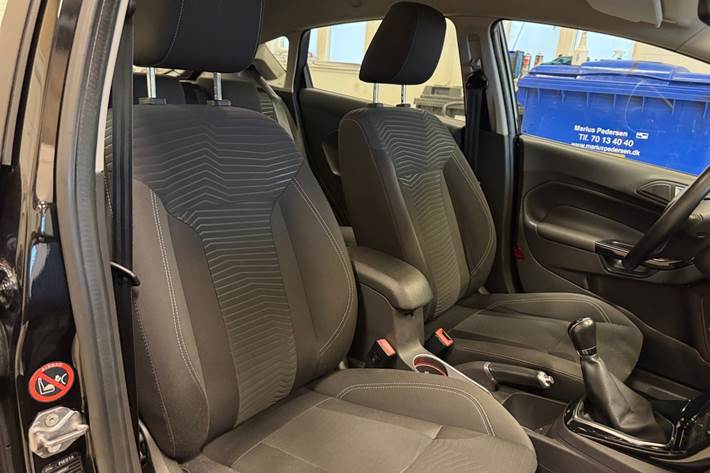 Sort Ford Fiesta fra 2014