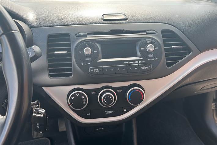 Orange Kia Picanto fra 2015