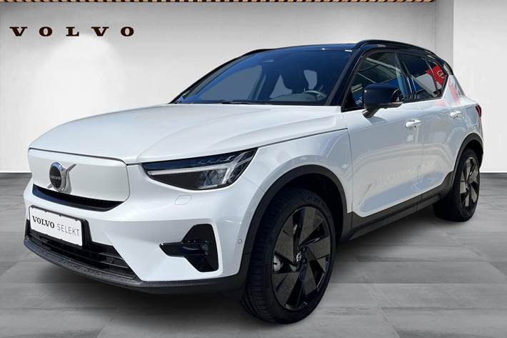 Hvid Volvo XC40 fra 2023