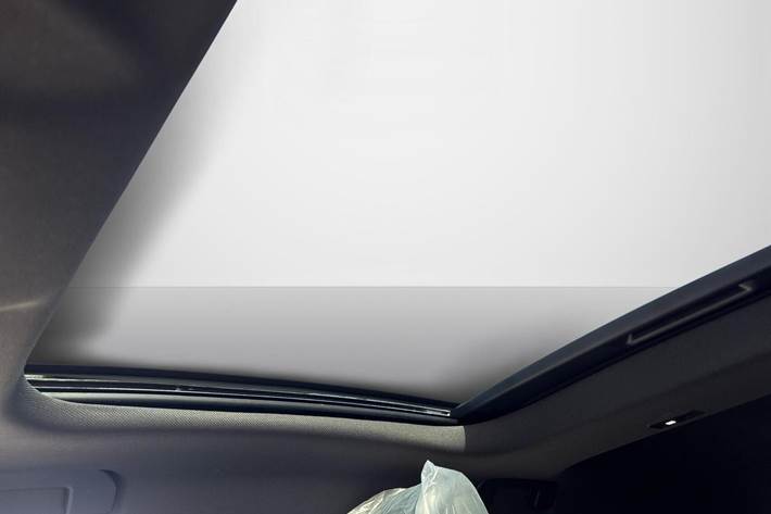 Blå Peugeot e-408 fra 2025