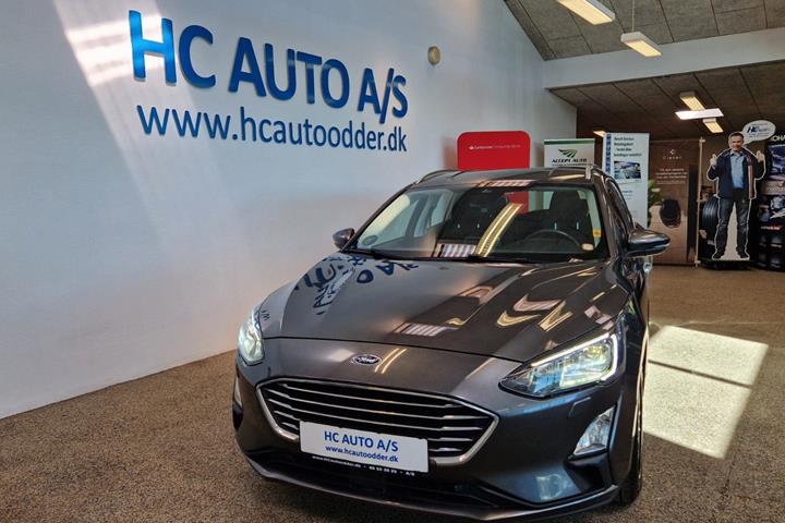 Grå Ford Focus fra 2020
