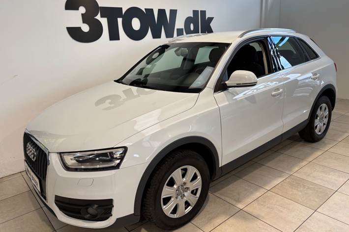 Hvid Audi Q3 fra 2014