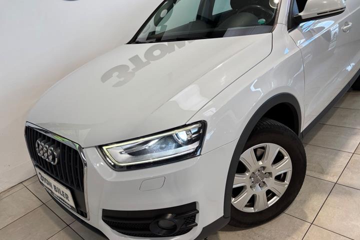Hvid Audi Q3 fra 2014