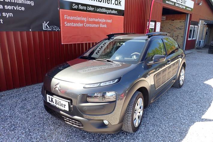 Grå Citroën C4 Cactus fra 2014 set udefra