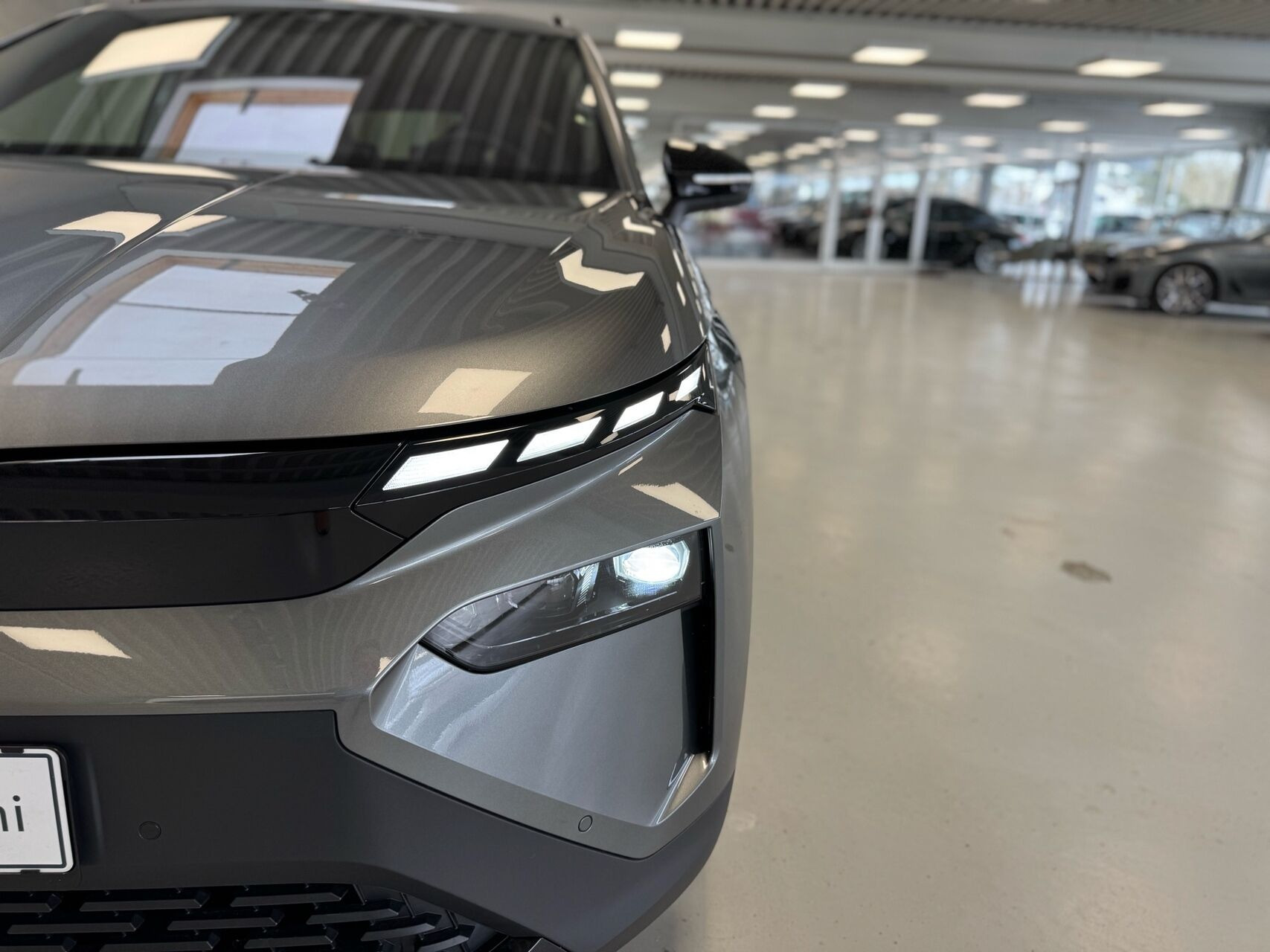 Grå Skoda Elroq fra 2026