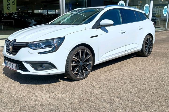 Hvid Renault Mégane fra 2018