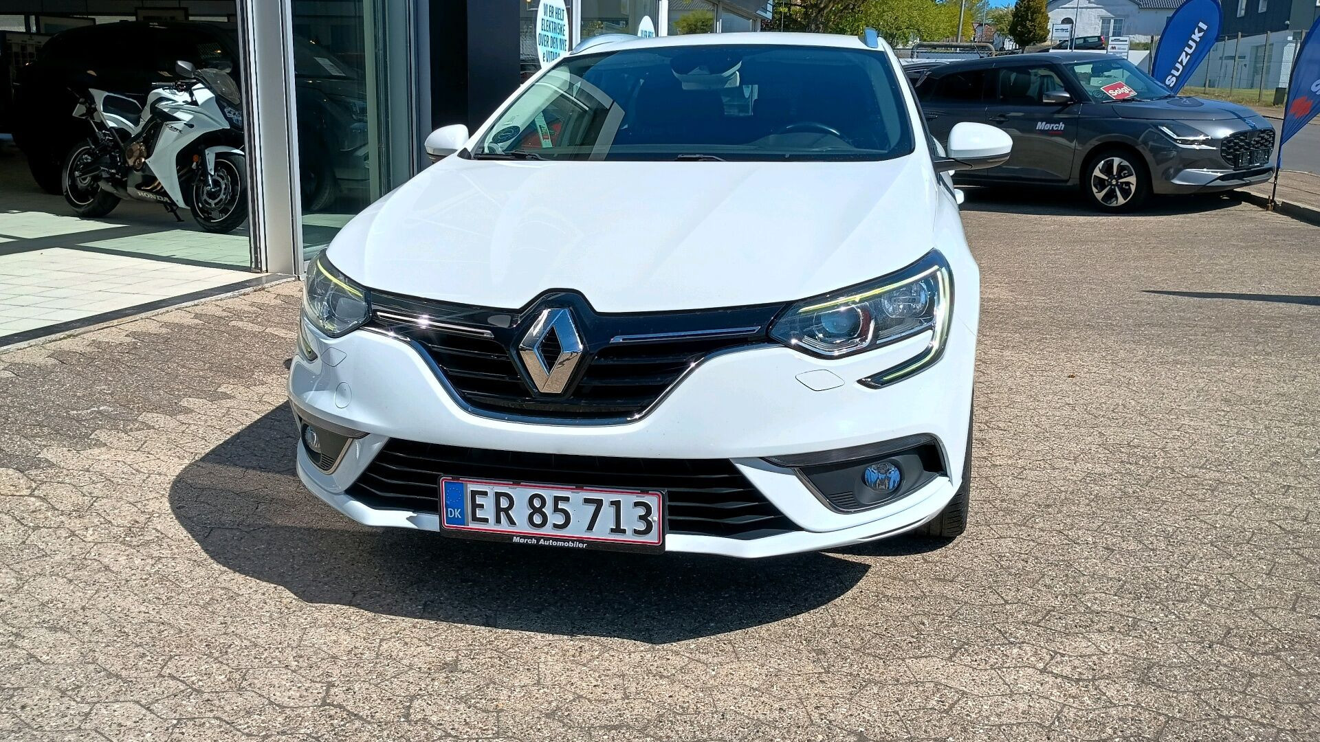 Hvid Renault Mégane fra 2018