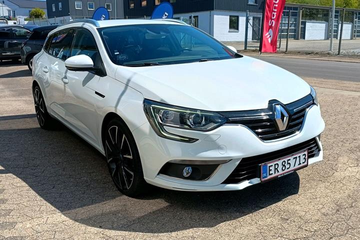 Hvid Renault Mégane fra 2018