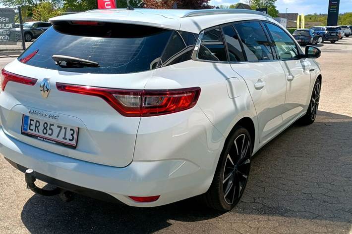 Hvid Renault Mégane fra 2018