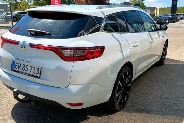 Hvid Renault Mégane fra 2018