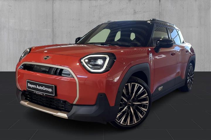 Orange Mini Aceman E fra 2025 set udefra