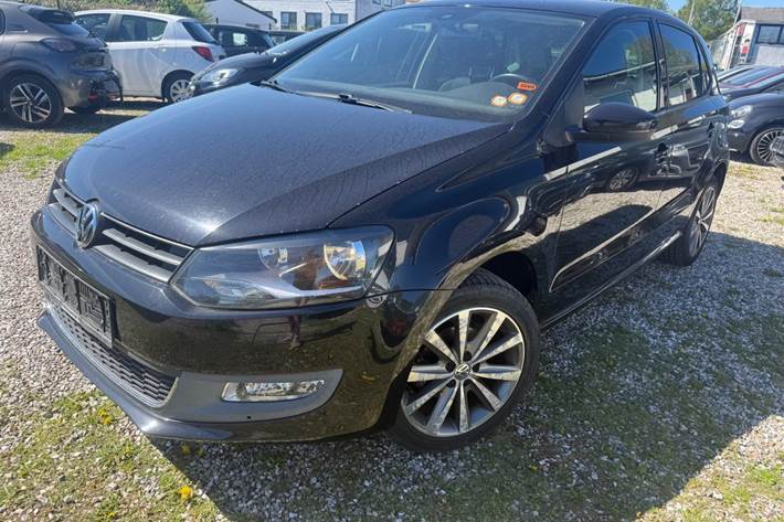 Sort VW Polo fra 2011