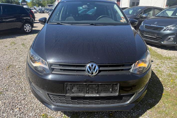 Sort VW Polo fra 2011