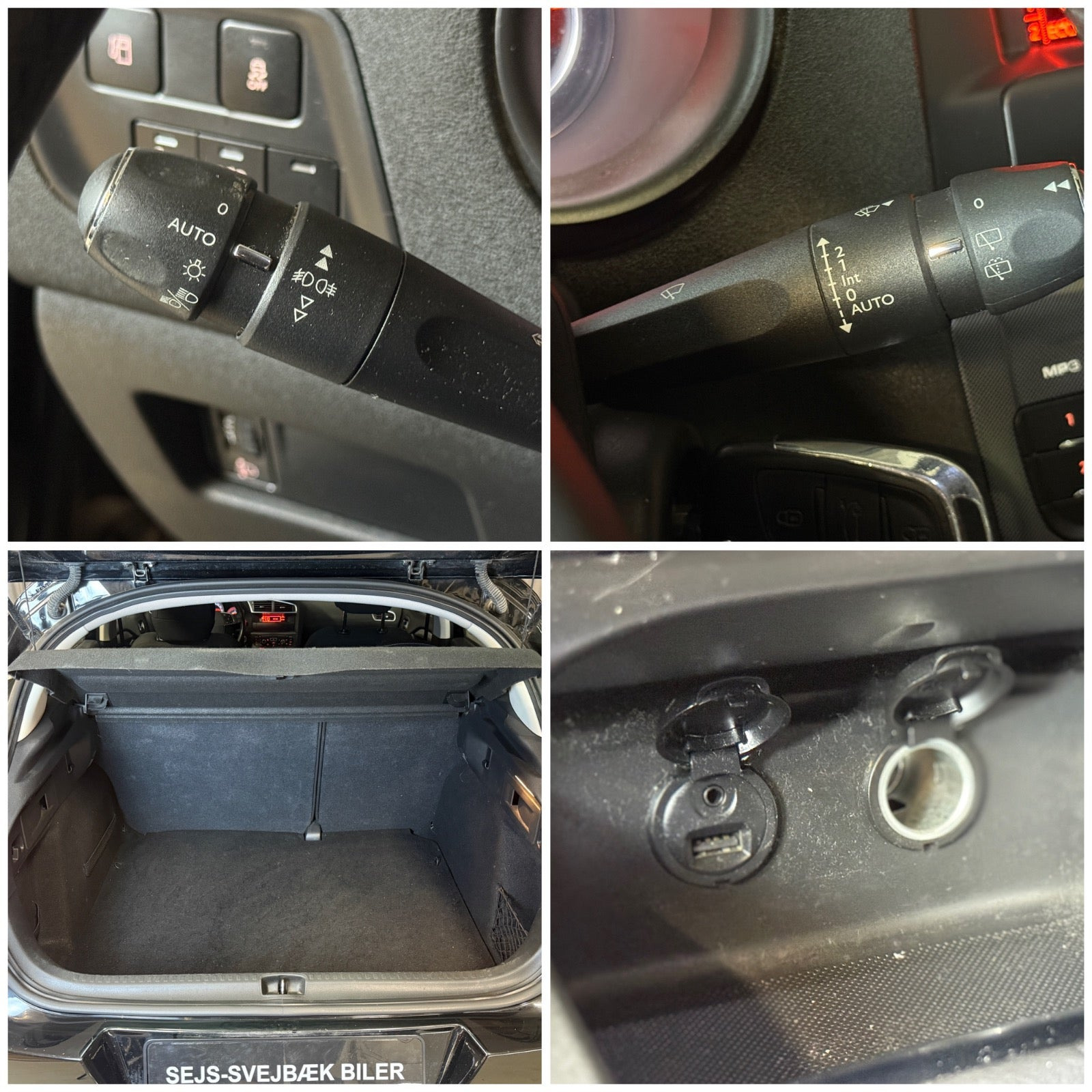 Sort Citroën C4 fra 2014