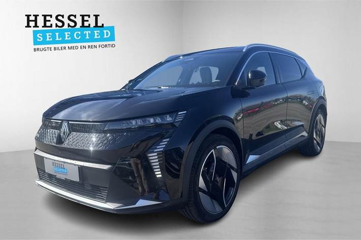 Sort Renault Scenic E-Tech fra 2025 set udefra